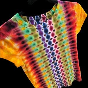 Wild Fable Orange Yellow Graphic Short Sleeve Tee